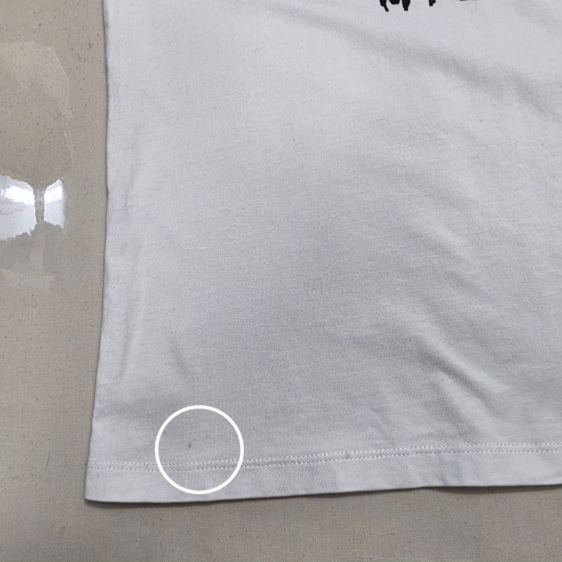 0445 SMSGM 밀라노 화이트 반팔 티셔츠 상품이미지8