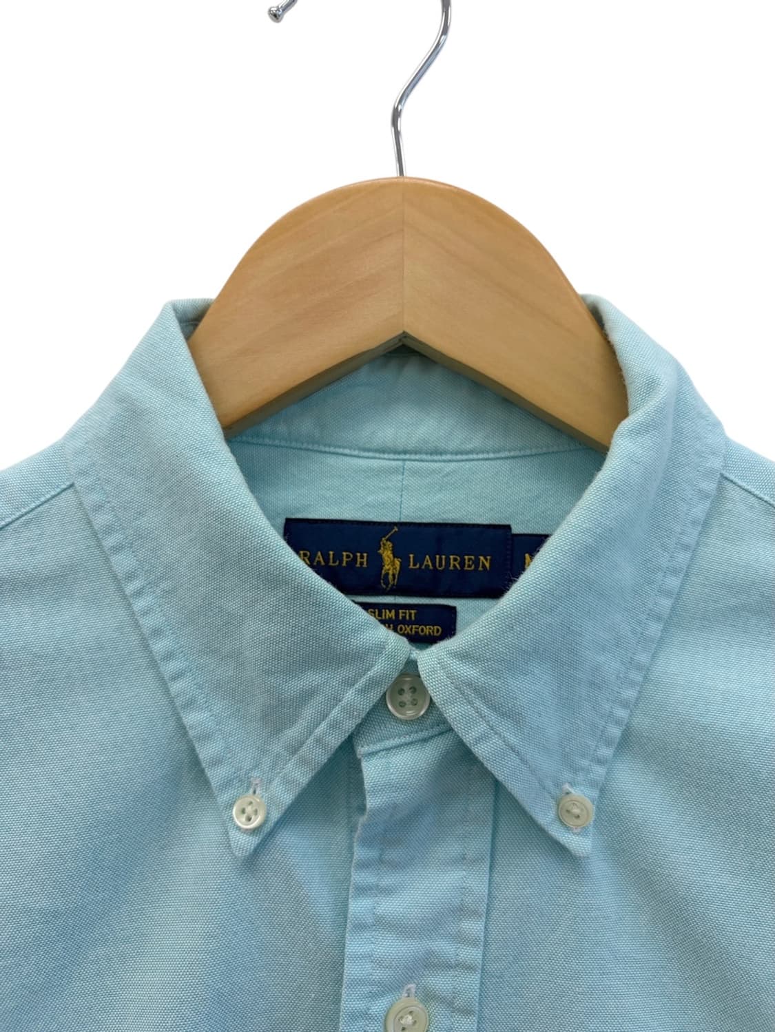 폴로 옥스포드 셔츠 블루그린 (M)  상품이미지3