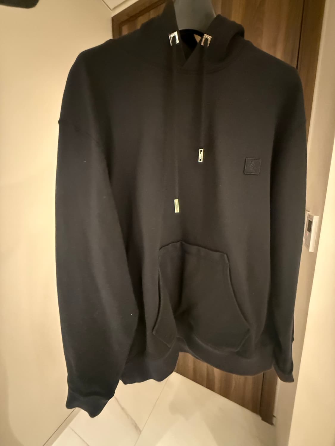 우영미 자수로고 후드 52 상품이미지1