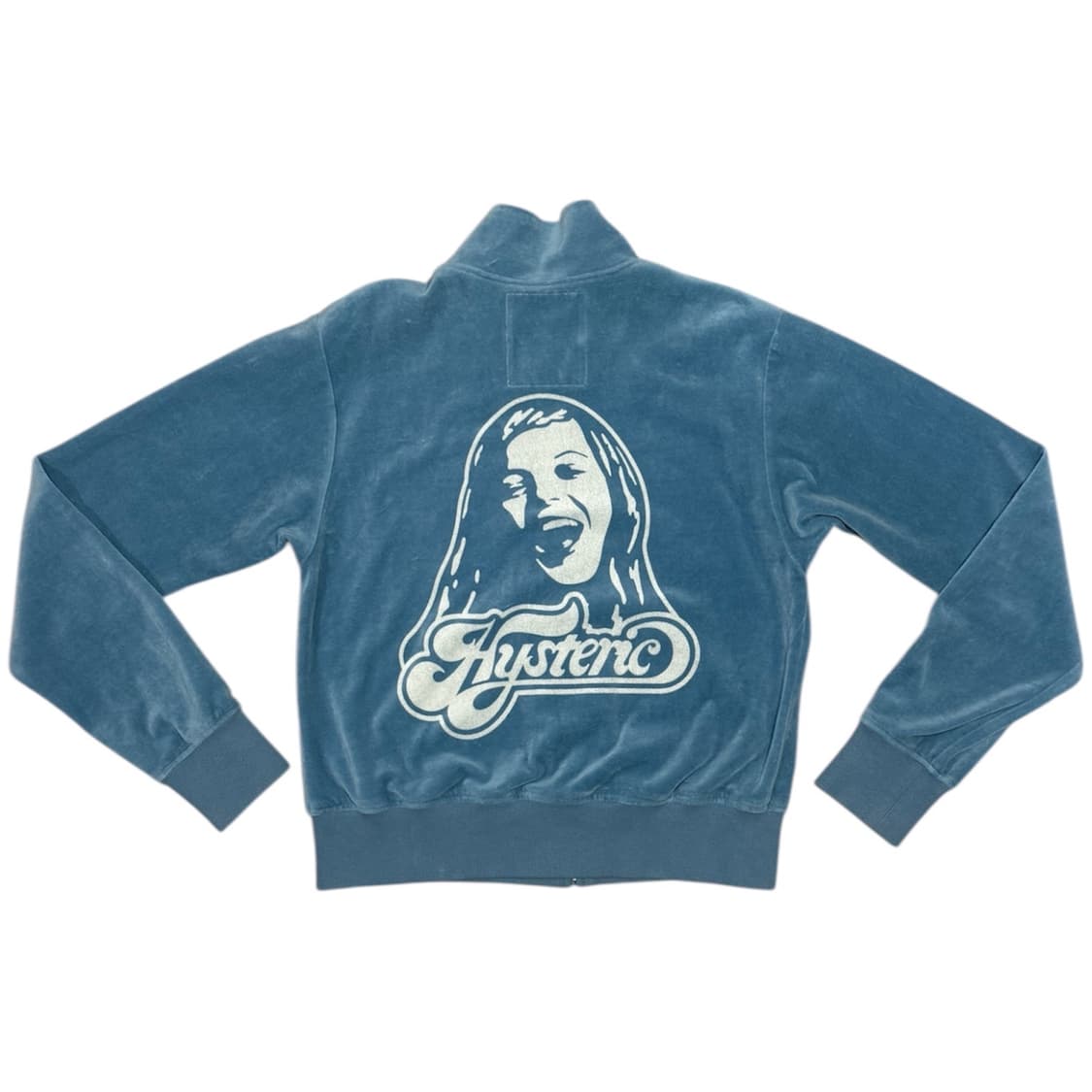 히스테릭 글래머 웃고 있는 히스걸 벨루어 트랙 탑 저지 자켓 상품이미지1