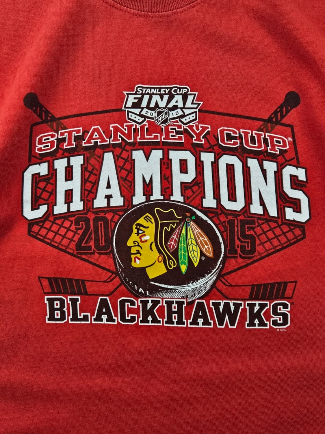 NHL 길단 블랙호크스 반팔 티셔츠 / 11896 상품이미지5