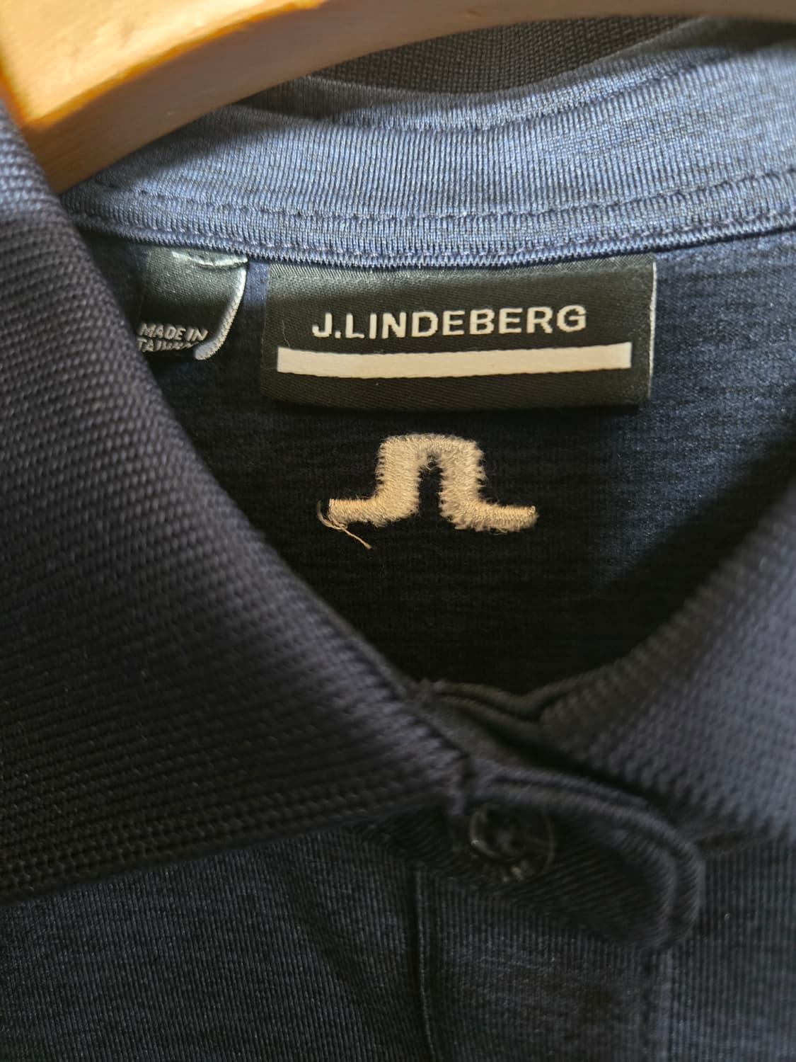 J.Lindeberg 제이린드버그 여성 긴팔 폴로 셔츠 네이비M 상품이미지3