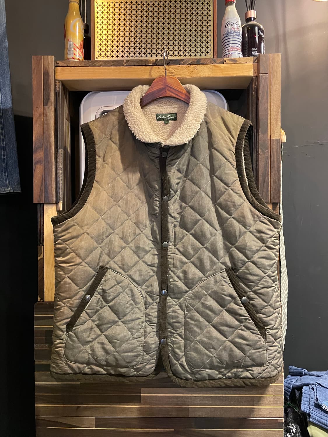 에디바우어 퀼팅조끼 상품이미지1