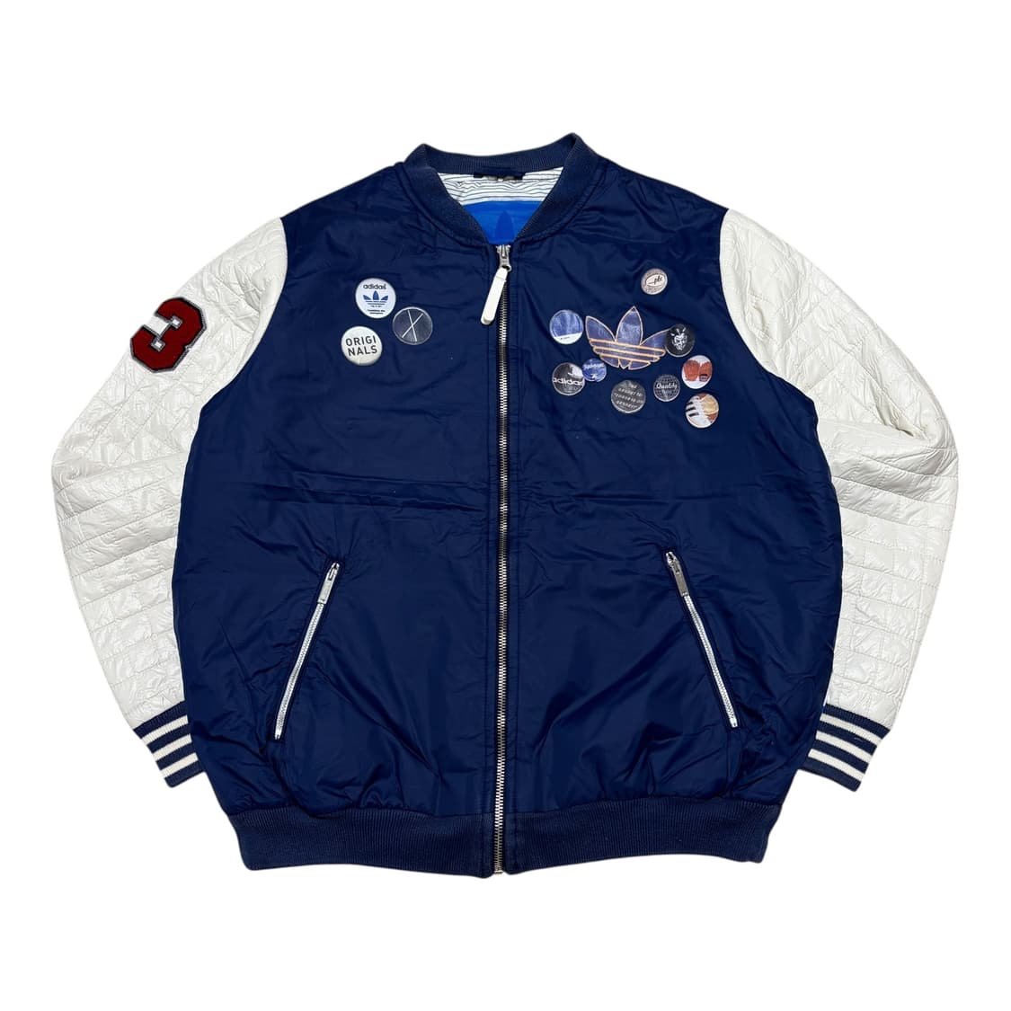 W)아디다스 네이비 패디드 자켓 상품이미지2