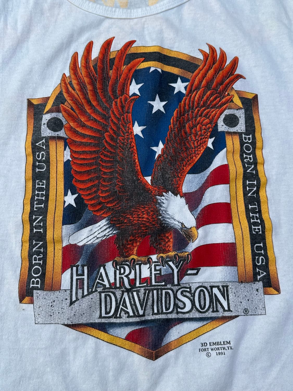 [할리데이비슨] •90s Vintage 3D Emblem Tank Top 상품이미지2