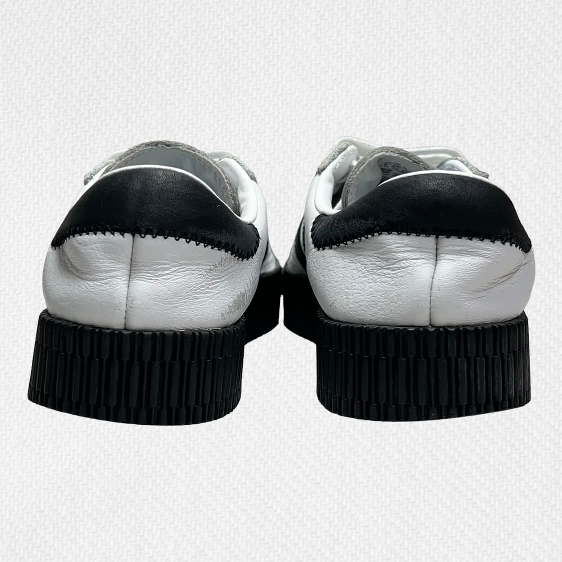 250 (W) 아디다스 삼바로즈 화이트 블랙 검 상품이미지9