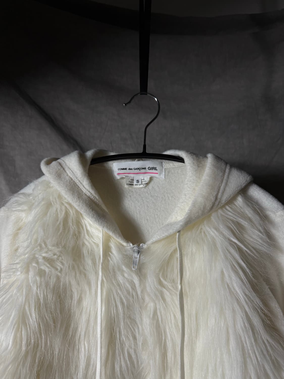 COMME des GARÇONS GIRL Fur Hoodie  Zip  상품이미지2