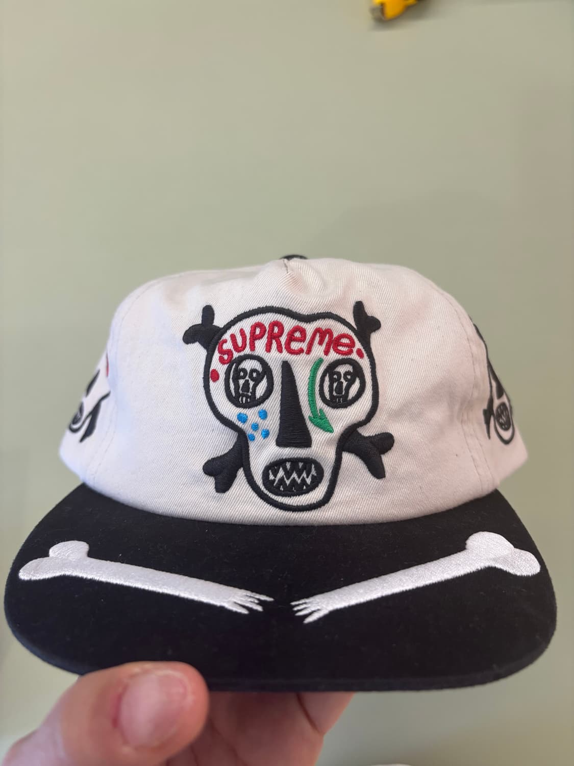 Supreme x clapton patterson skull cap 상품이미지1