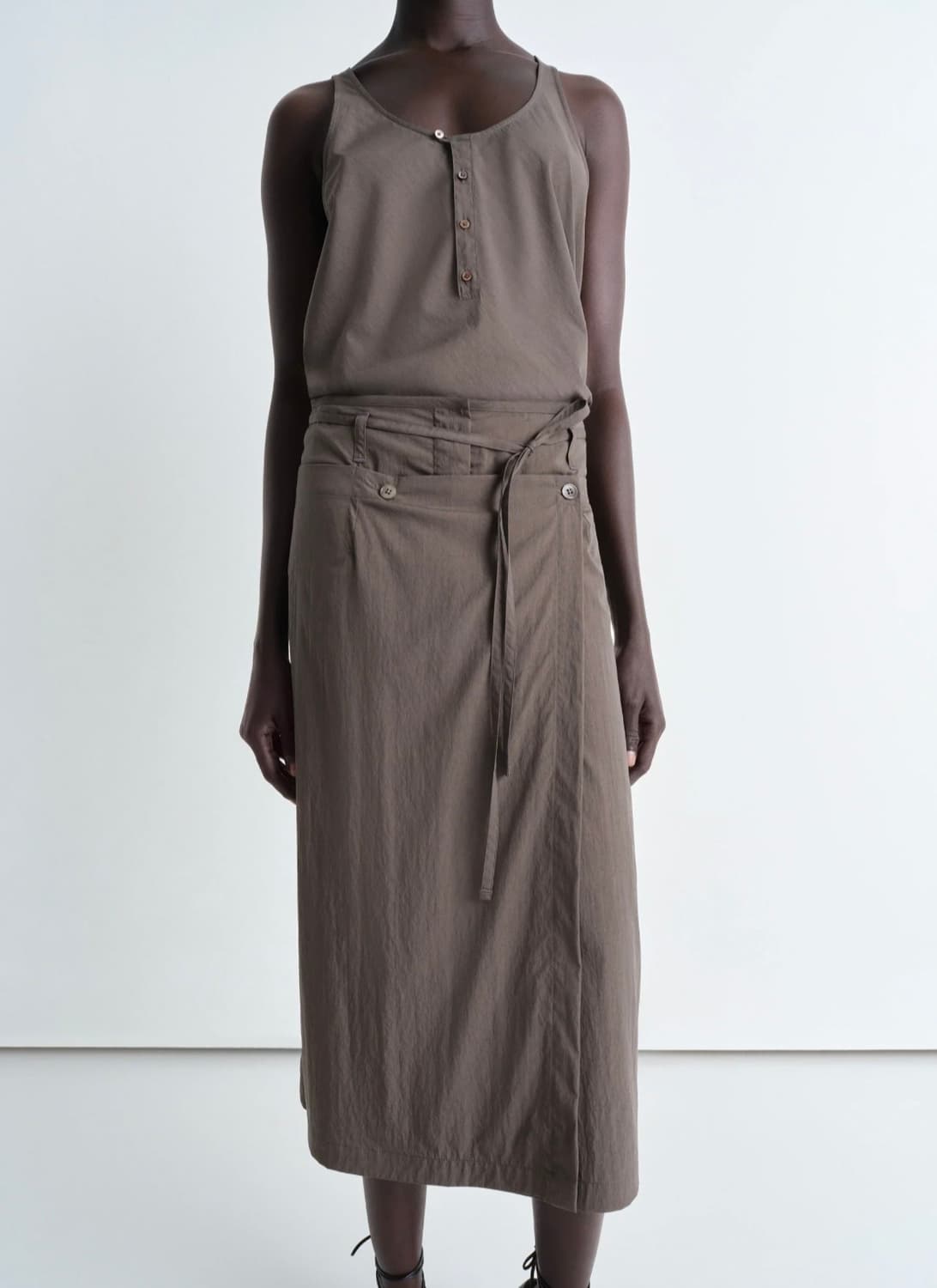 Lemaire 컨버터블 미디 스커트 상품이미지3