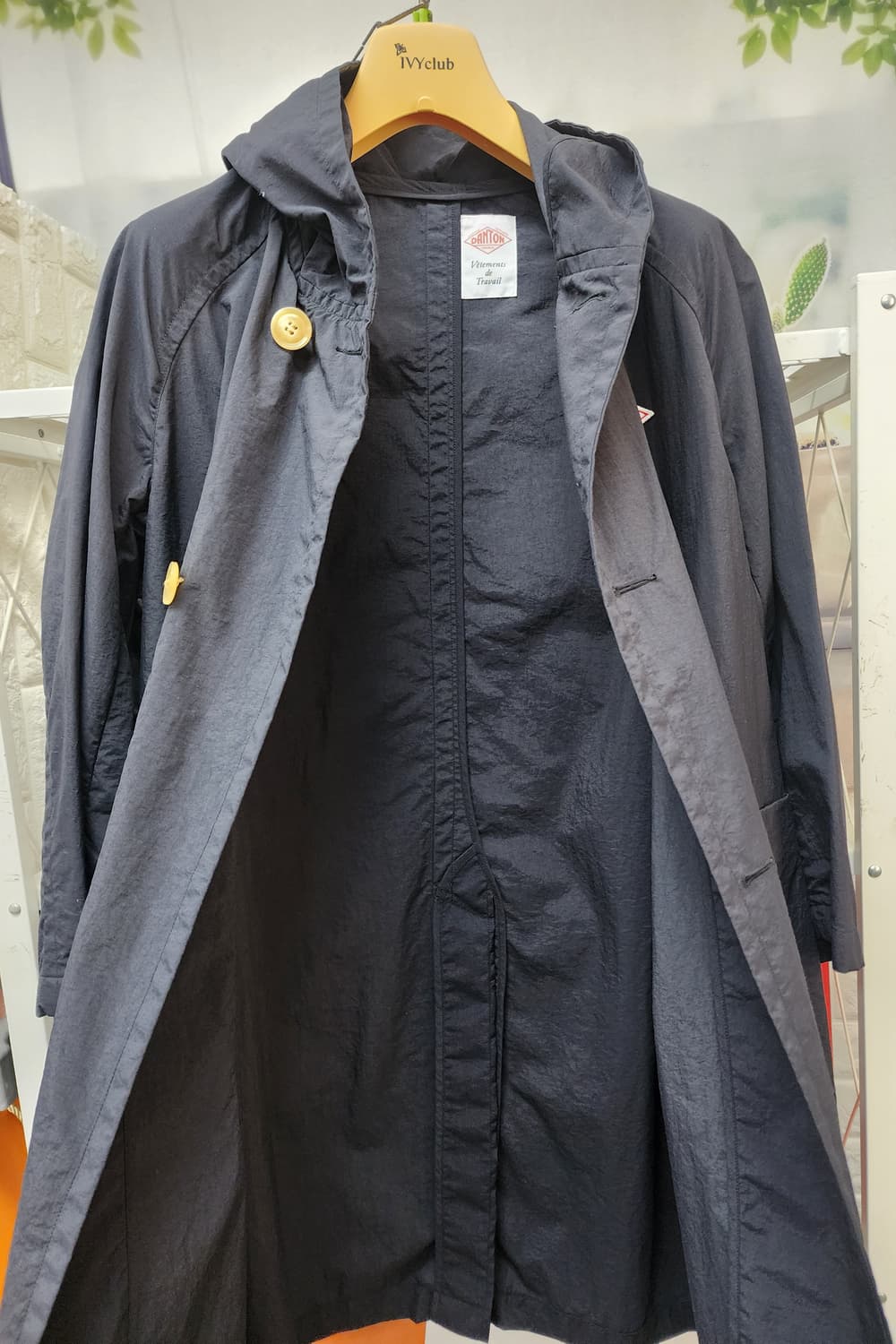 단톤 여성바람막이 55 후드 나일론코트 WM14 상품이미지3