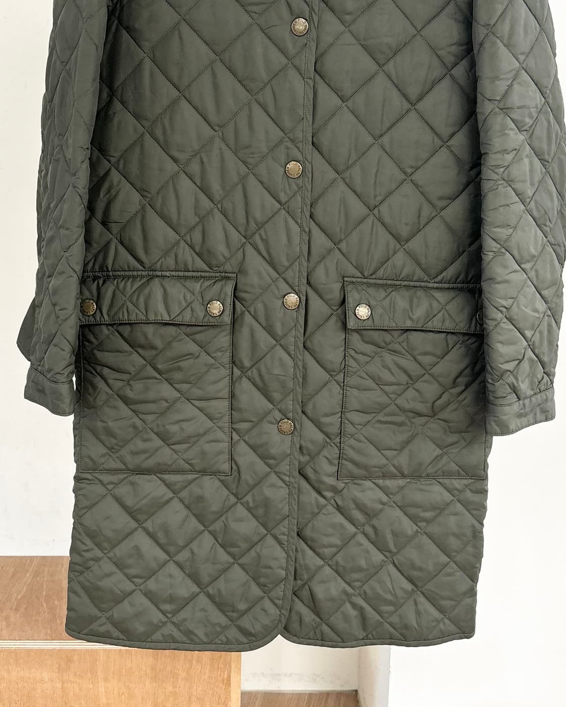 랄프 로렌 카키 퀼팅 점퍼 상품이미지5