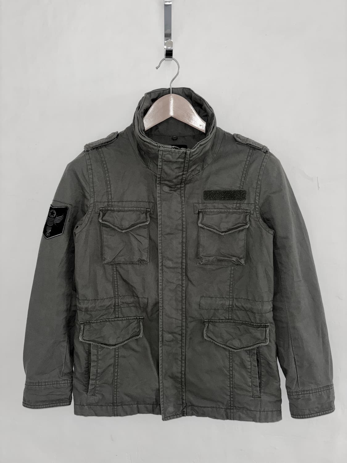 JAMBANGEE 밀리터리 필드 자켓 입니다. 상품이미지3