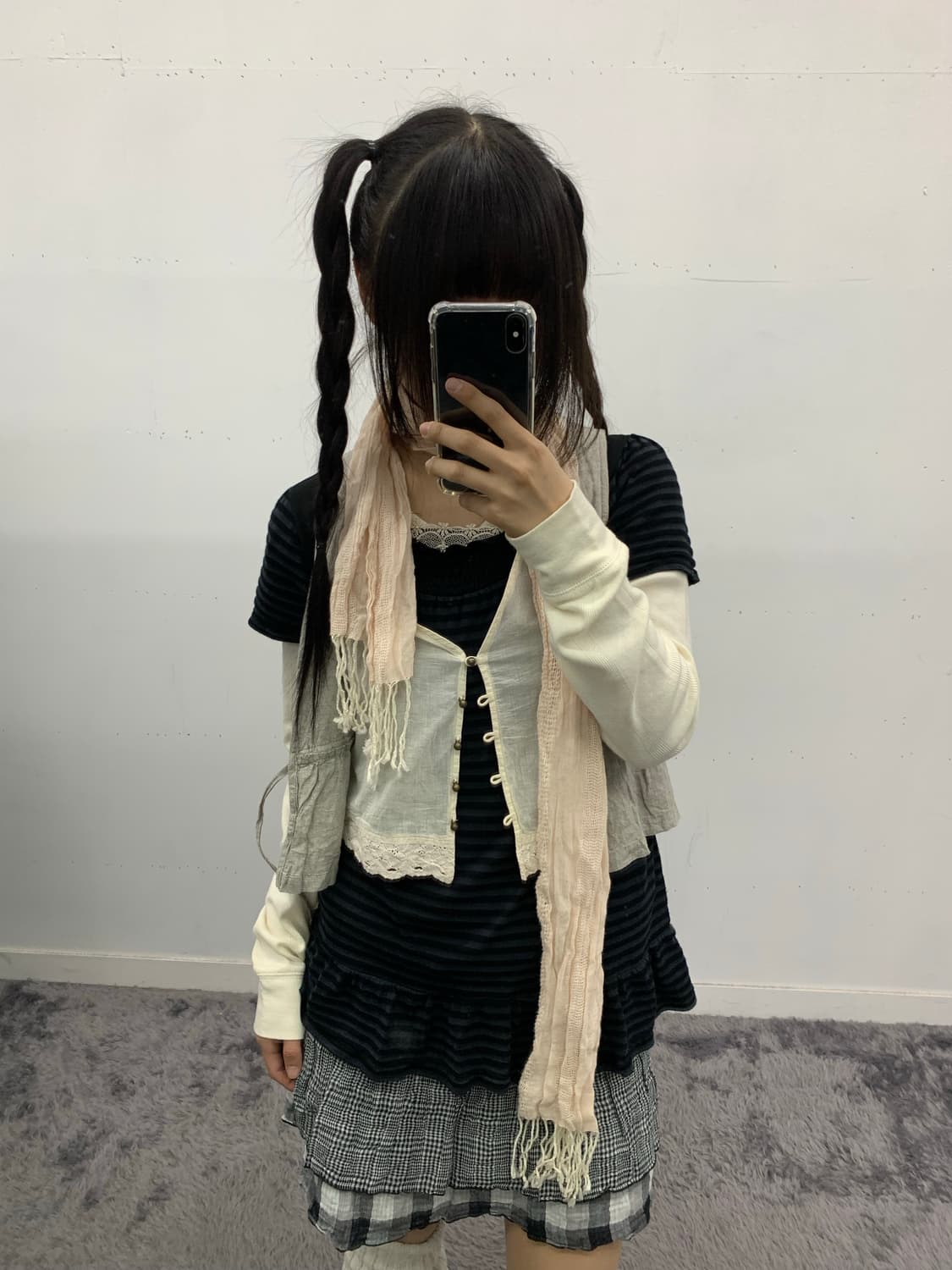 Gap 브이넥 코튼 롱슬리브 상품이미지3