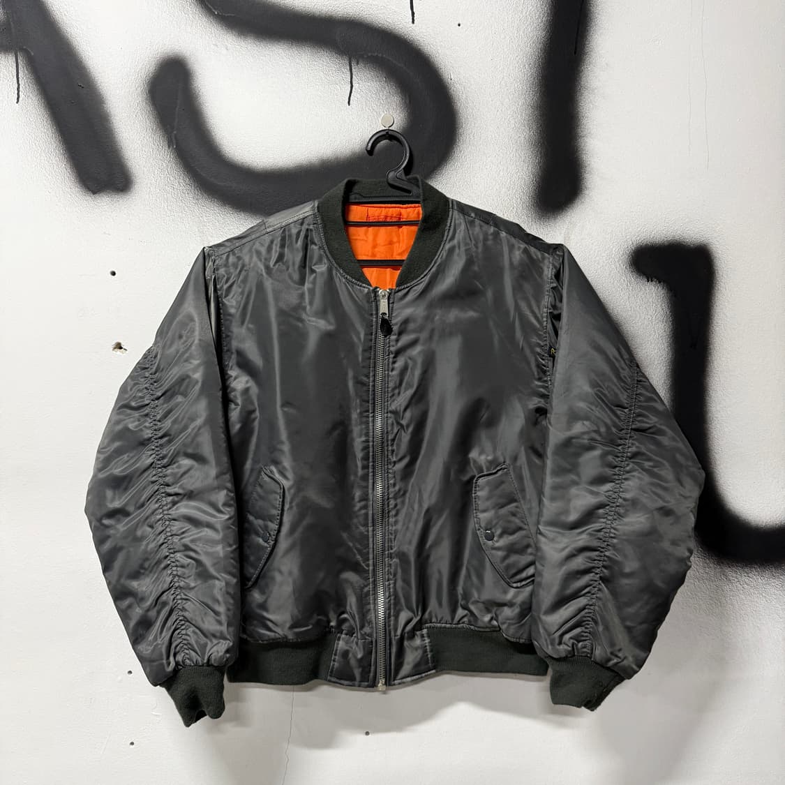 로스코 빅사이즈 리버시블 Ma-1 플라이트 봄버 자켓 상품이미지1