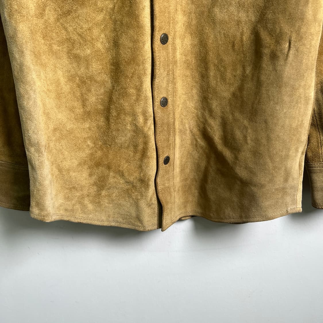 Dog House 소가죽 스웨이드 웨스턴 셔츠 자켓 M 상품이미지5