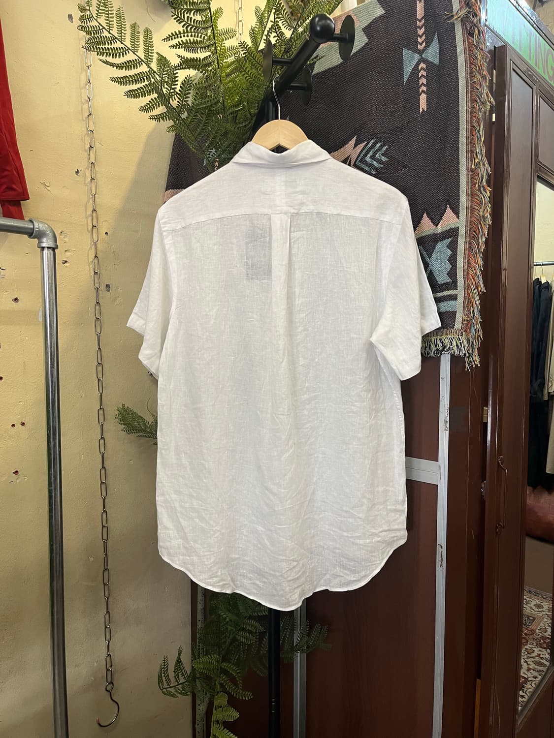 폴로 랄프로렌 린넨 반팔 셔츠 #csz973 상품이미지2