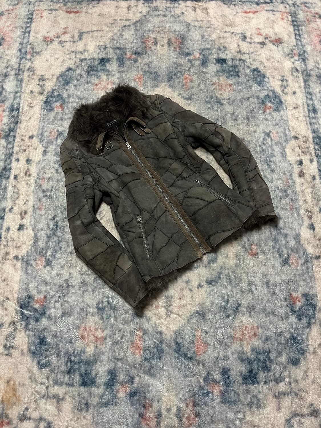 Tornado mart 00s patchwork trimming fur 상품이미지1