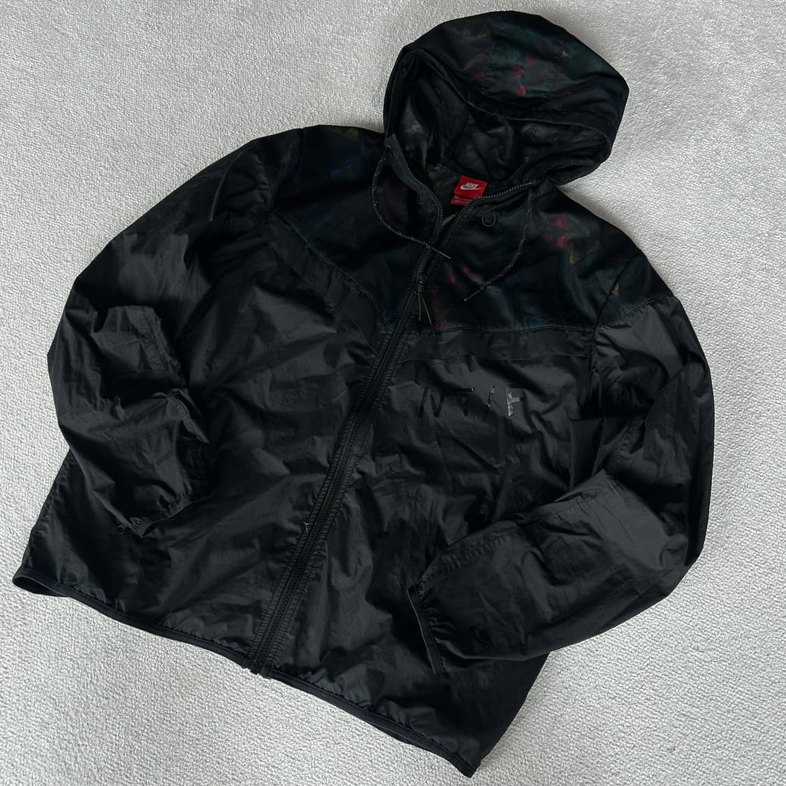 나이키 블랙 바람막이 후드 상품이미지1