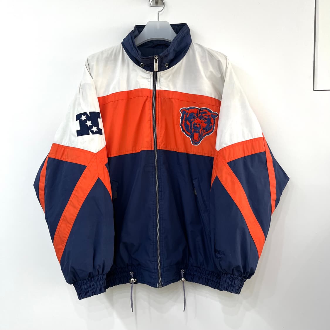 NFL 90s 시카고 베어 자수로고 집업 자켓 상품이미지3