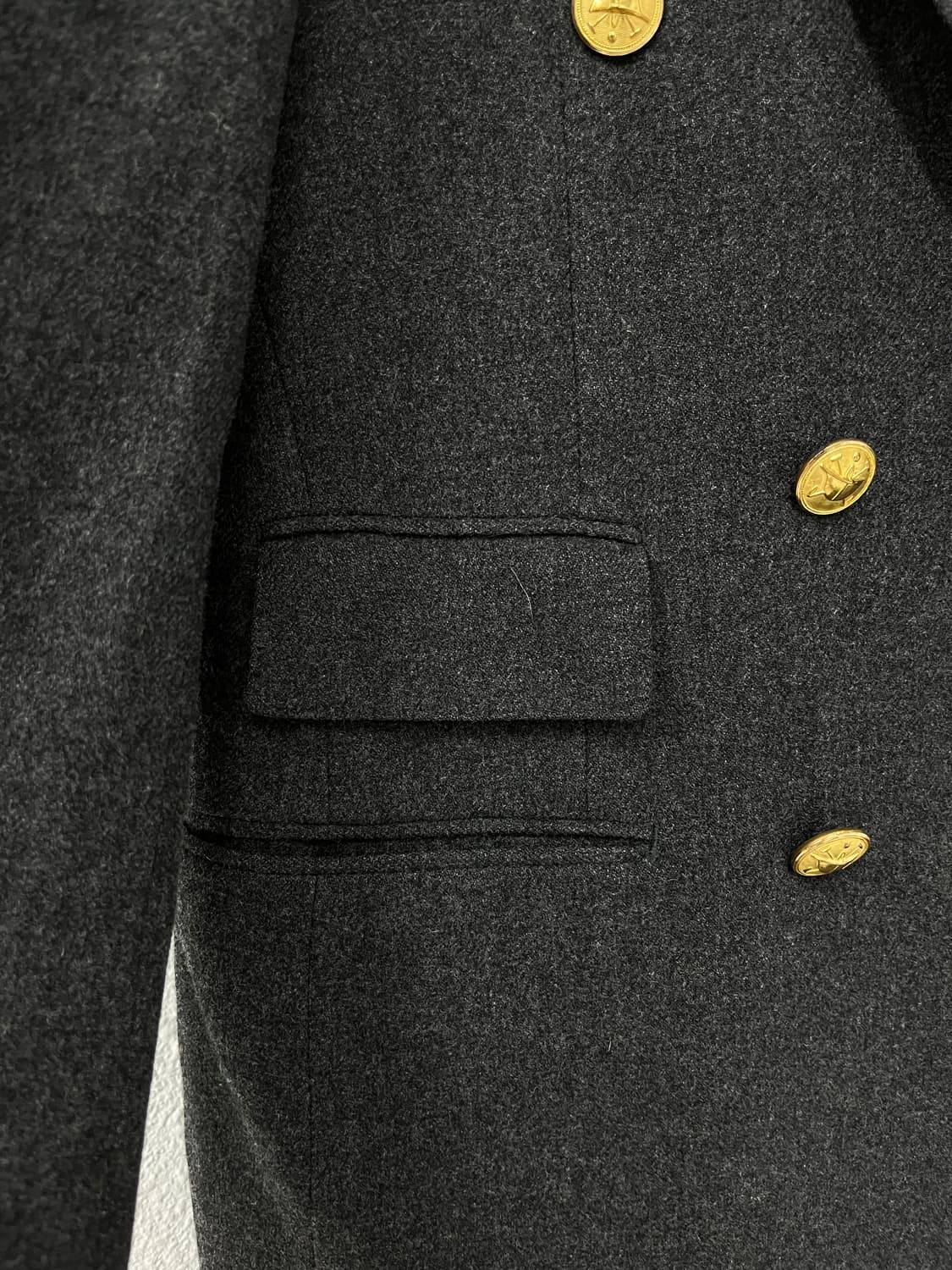 폴로 금장 더블 브레스트 블레이저 상품이미지7