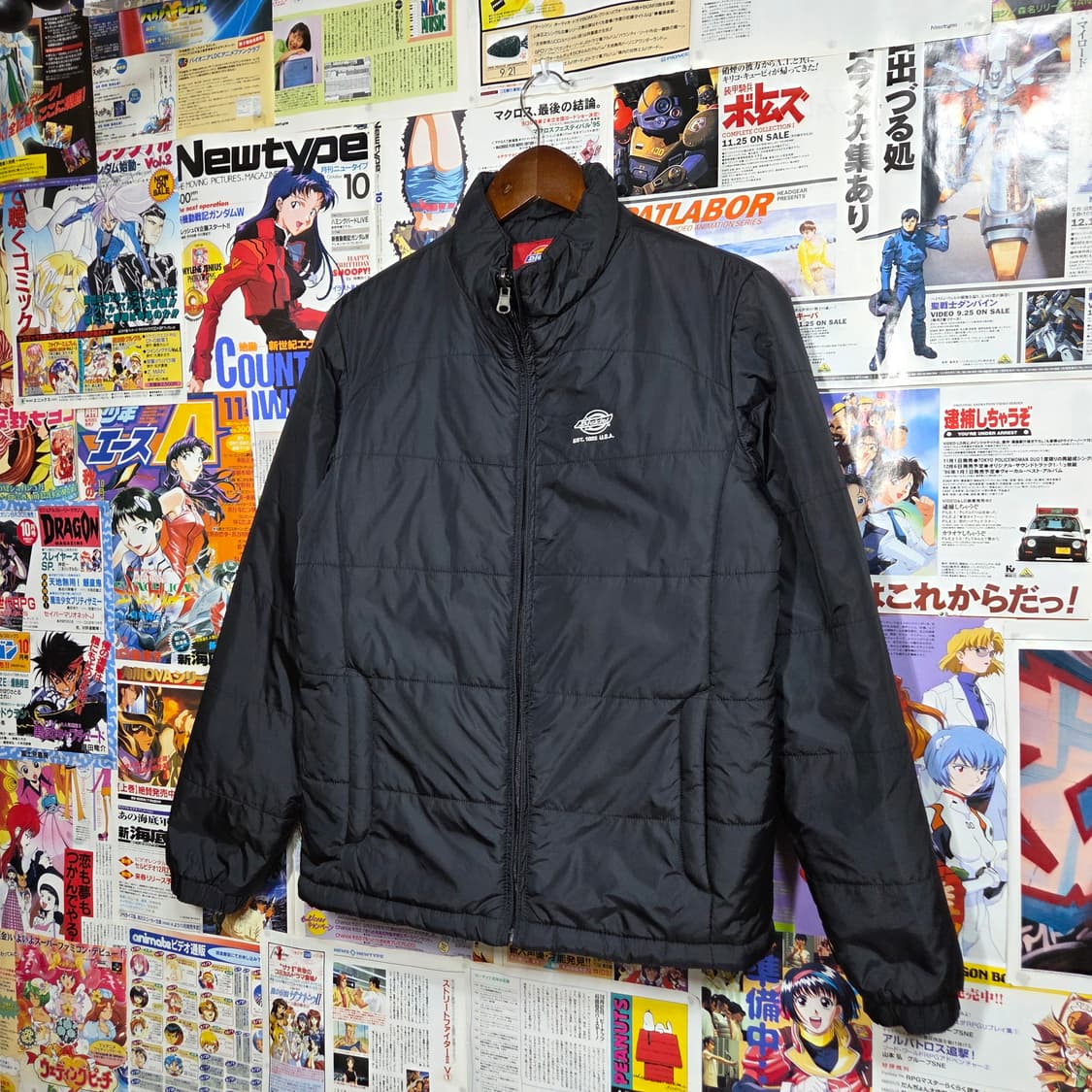 디키즈 블랙 경량 패딩 점퍼 상품이미지2