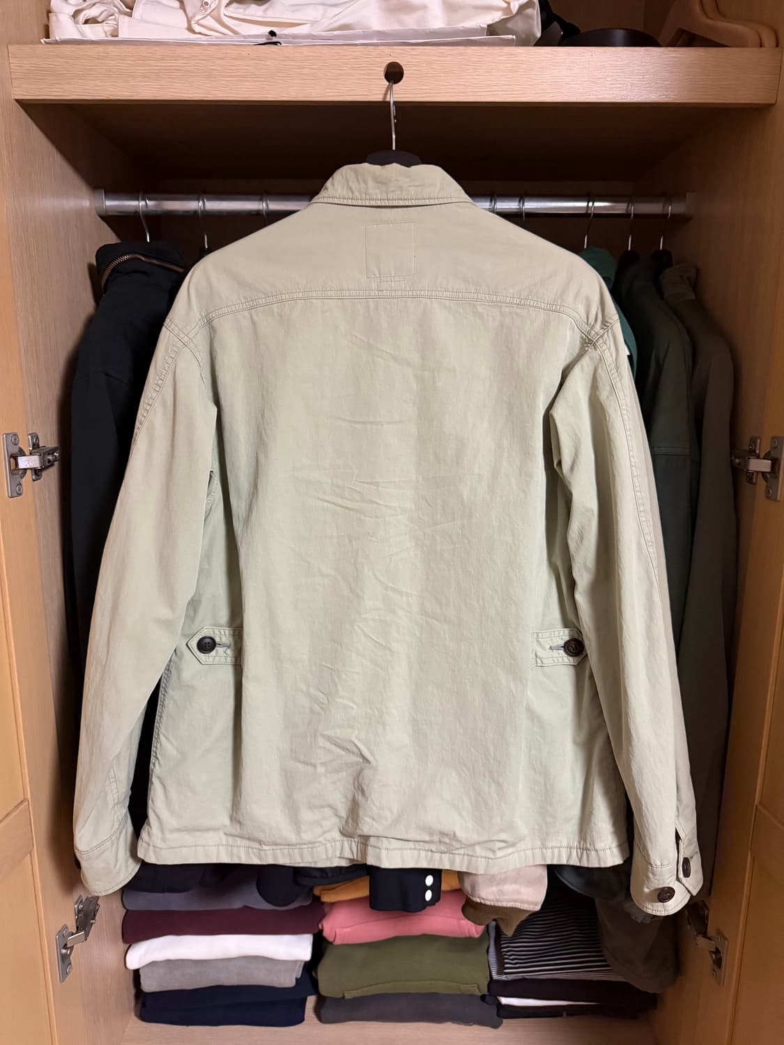 [1] 비즈빔 트로피컬 컴뱃 자켓 라이트그린 상품이미지2