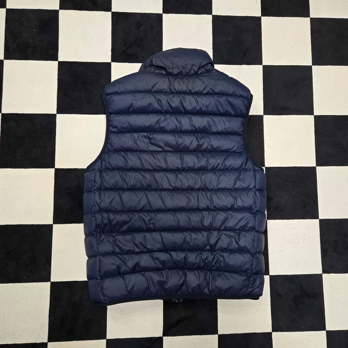 M 폴로랄프로렌 패커블 경량 오리털 다운 베스트 네이비 상품이미지5