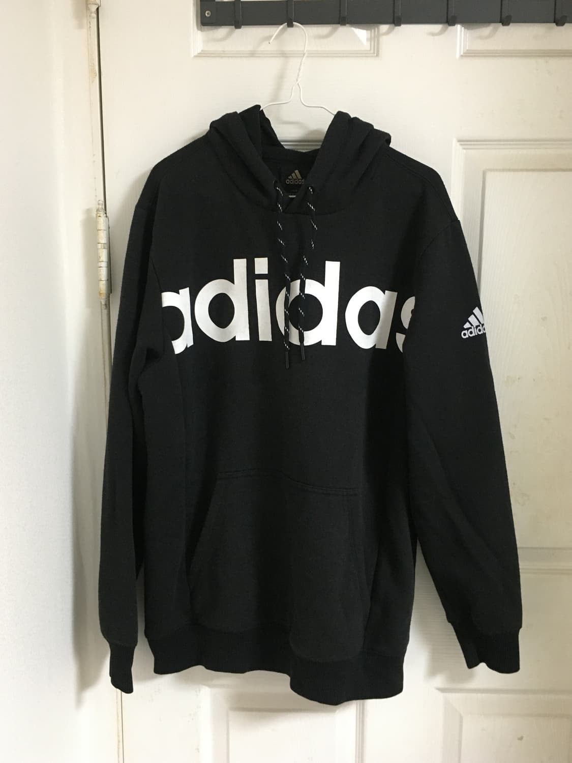 아디다스 빅로고 후드티 상품이미지1