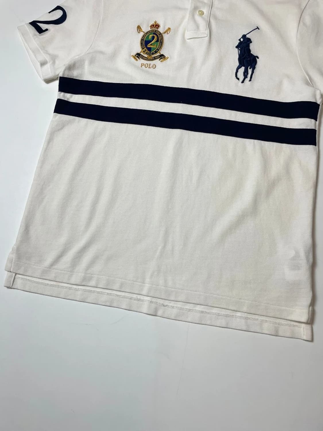 폴로 랄프로렌 빅포니 넘버2 카라 반팔 티셔츠 PN9637 상품이미지4