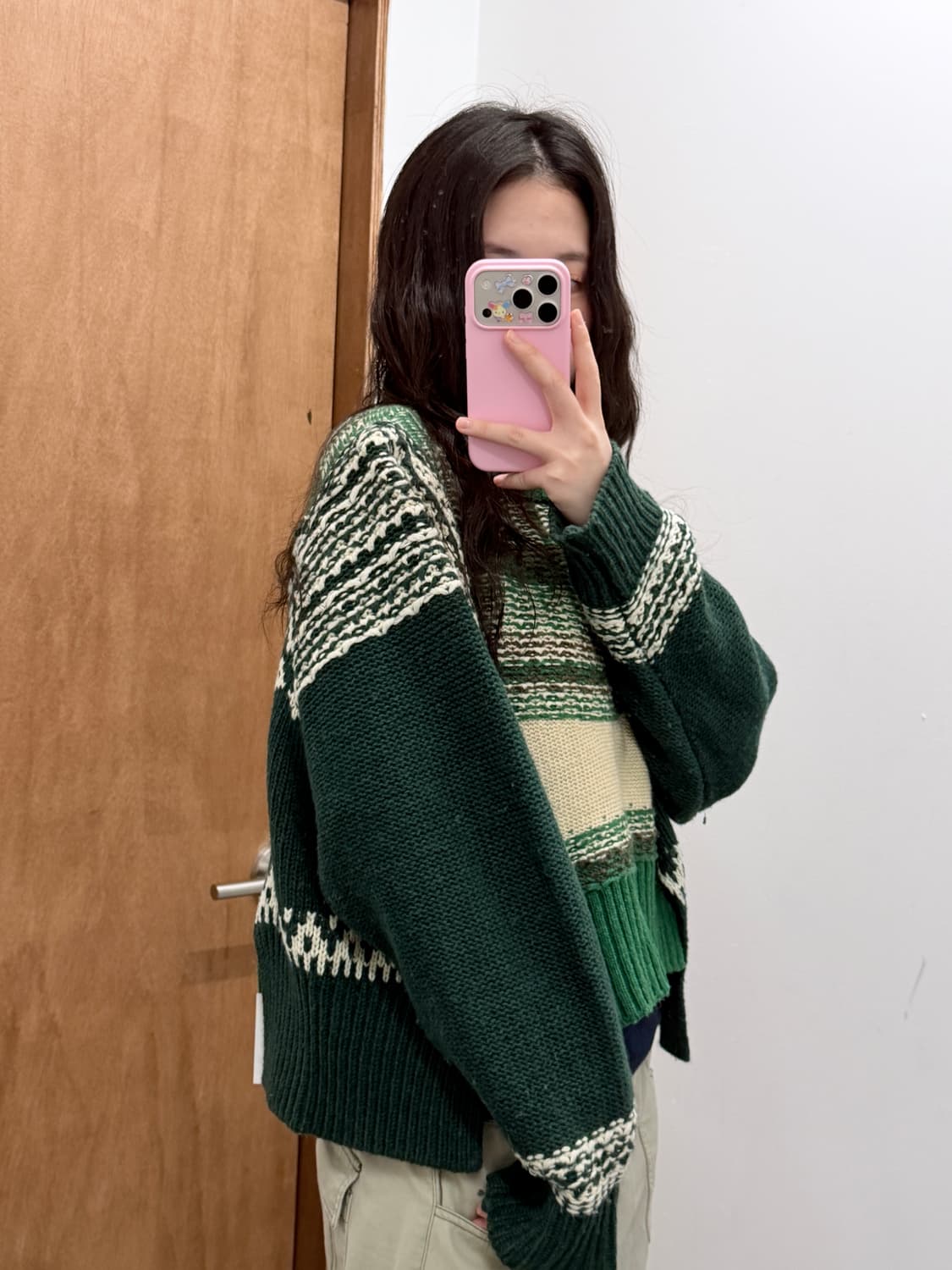 etsinta Remake Short Jaquard Knit 상품이미지4