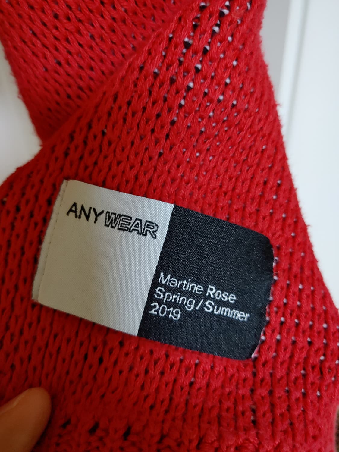 마틴로즈 황소 오버사이즈 니트 팝니다 상품이미지2