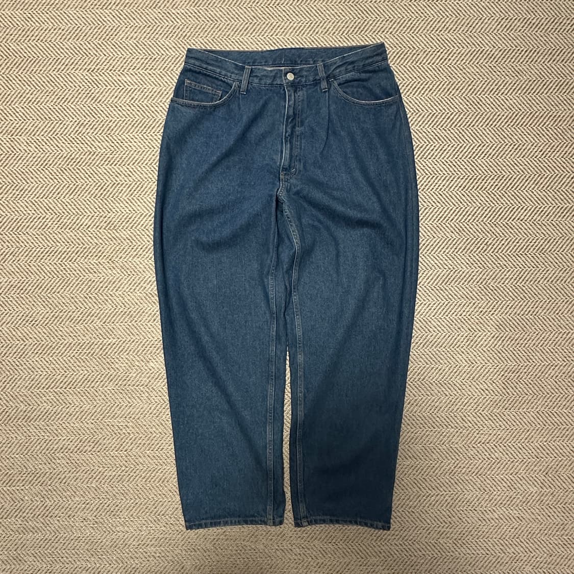 BEAMS wide denim pants 상품이미지1