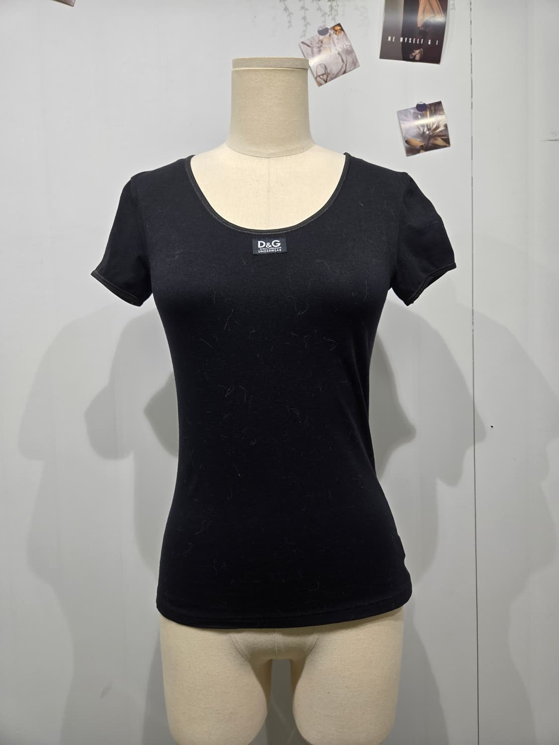 돌체앤가바나 D&G 블랙 반팔 티셔츠 상품이미지1