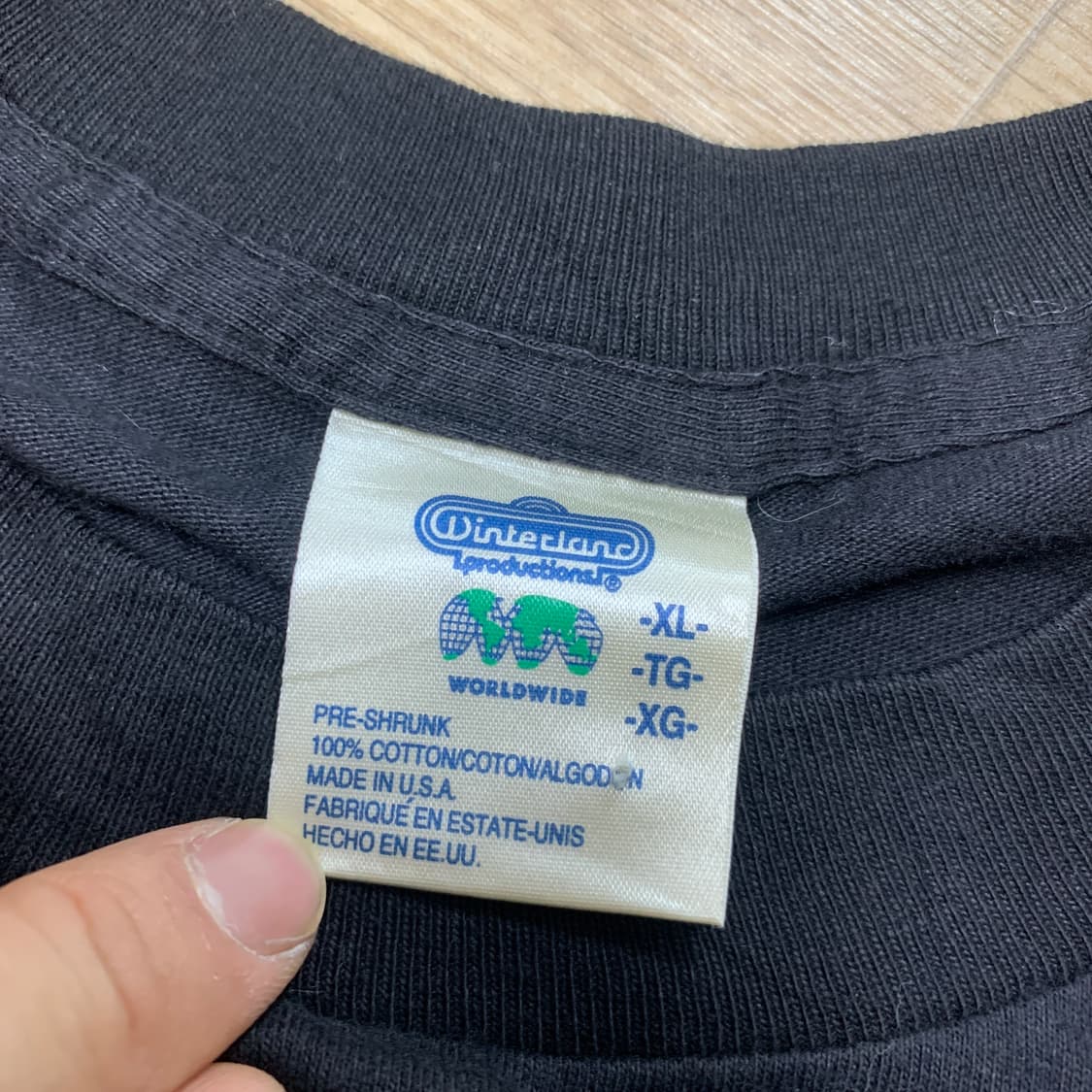 XL] 97s 배리 마닐로우 빈티지 락 투어 티셔츠 Made in USA 상품이미지3