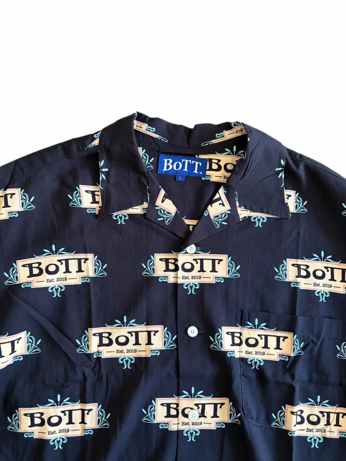 BoTT 럭스로고 레이온 셔츠 XL 상품이미지2