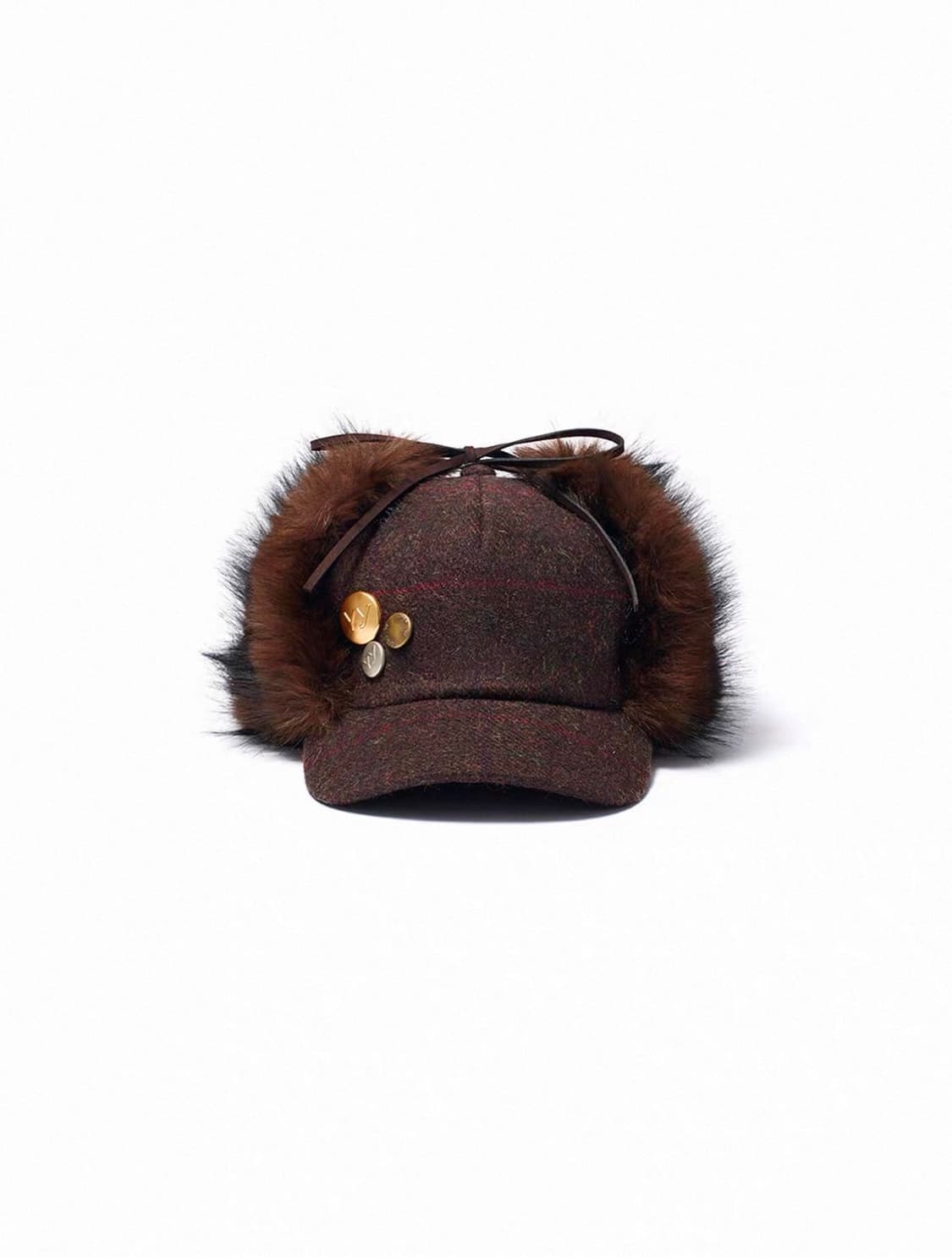 오픈와이와이 FAUX FUR EARFLAP CAP  상품이미지1