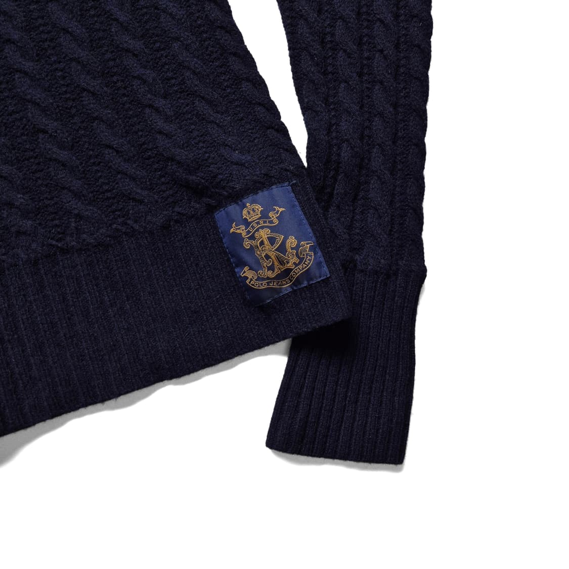 [S] 폴로 진스 컴퍼니 엘보우 디테일 케이블니트 상품이미지8
