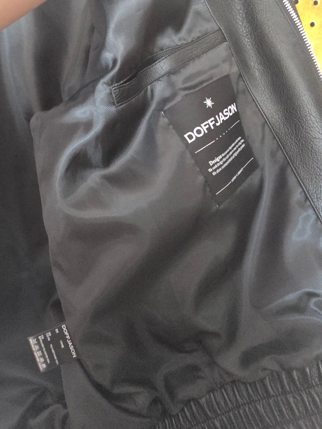 도프제이슨 레더 A-2 자켓 상품이미지3