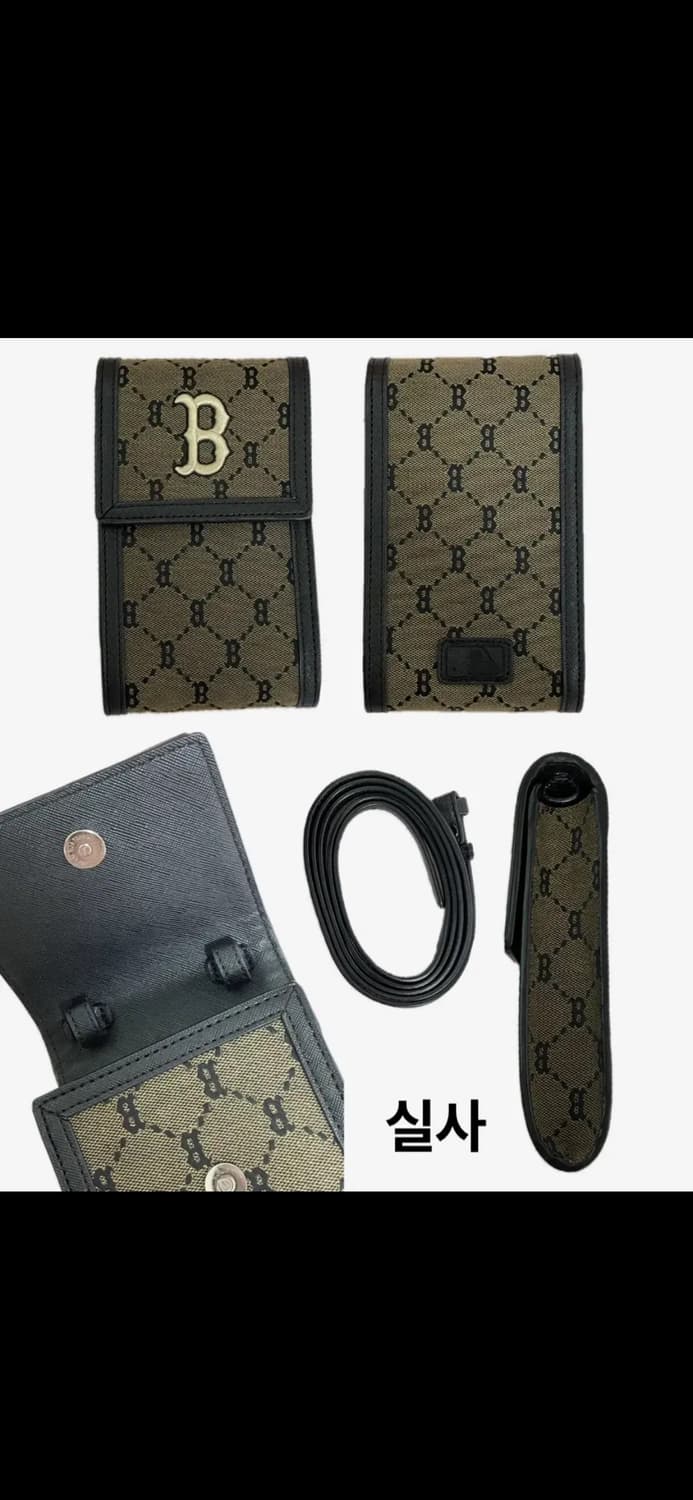 엠엘비 MLB 모노그램 다이아 자카드 핸드폰 크로스백 상품이미지10