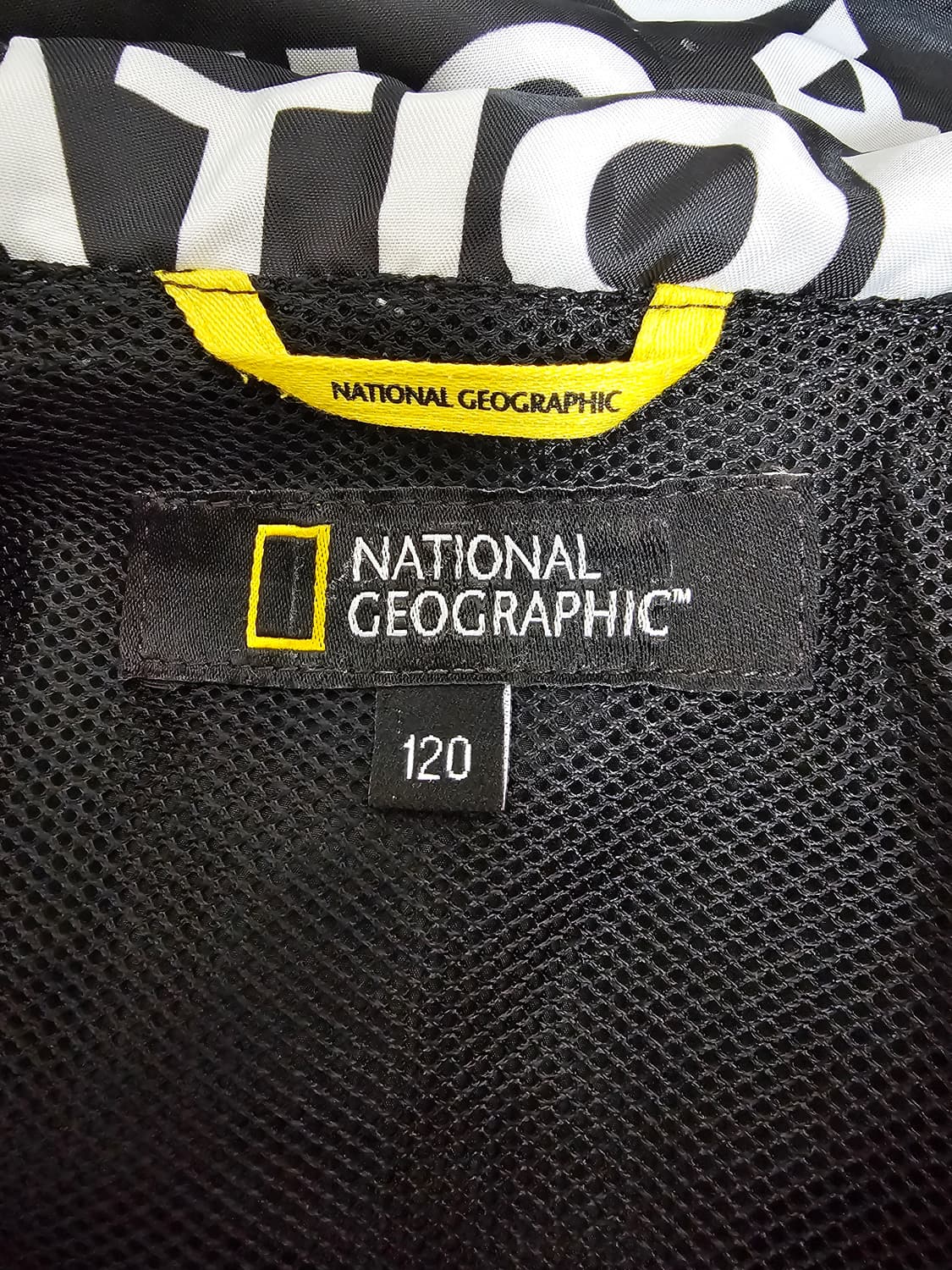 키즈 내셔널지오그래픽 후드 바람막이 자켓 120 상품이미지3