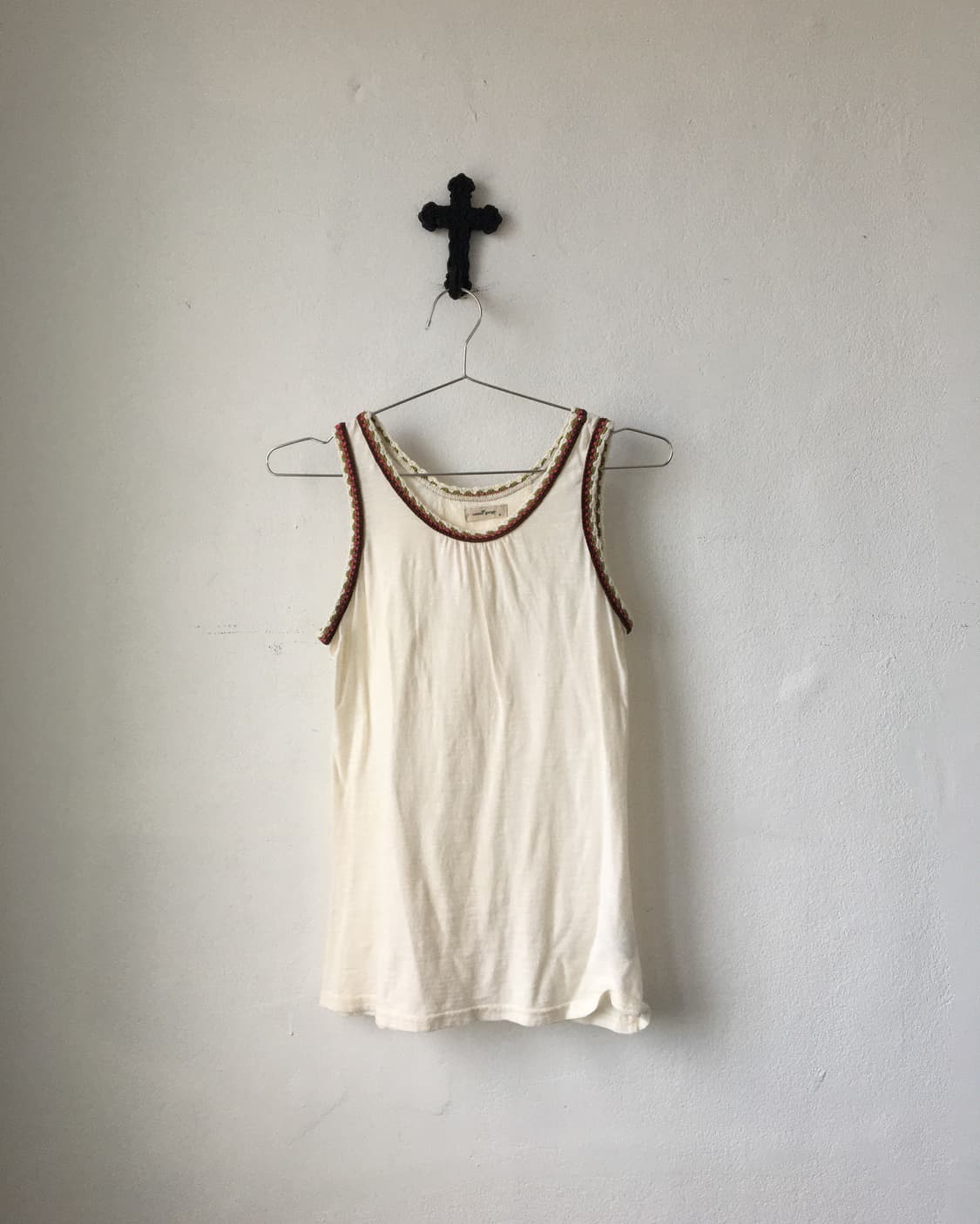 Crochet trimming sleeveless 상품이미지1