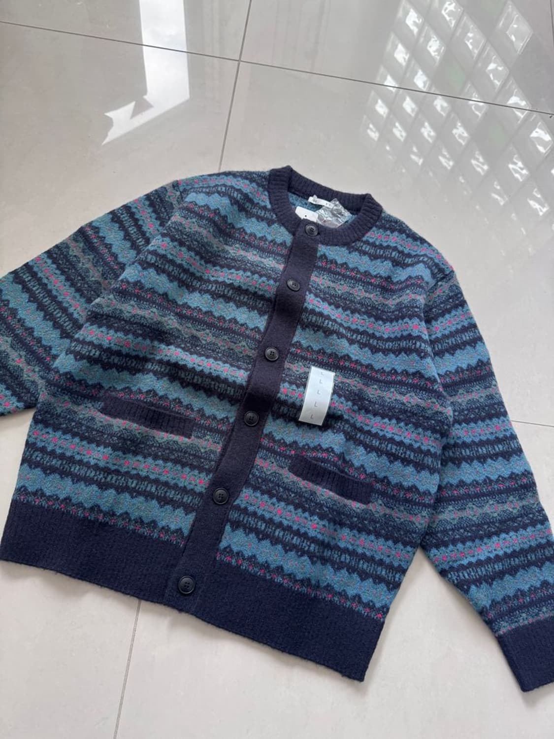 PUFF KNIT CARDIGAN 퍼프 니트 가디건 상품이미지2