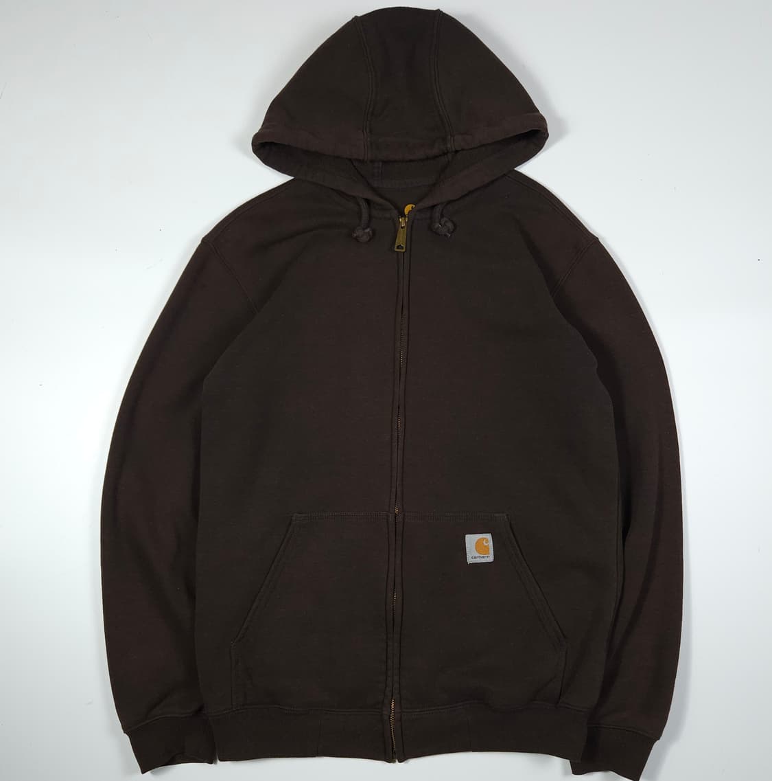 칼하트 후드집업 다크브라운 상품이미지1