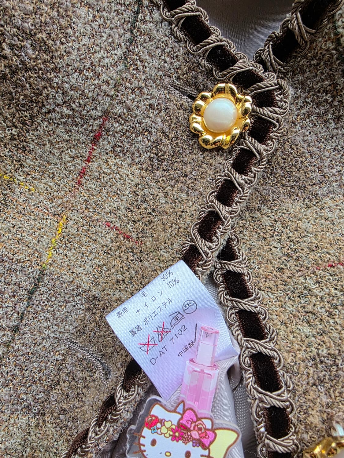 부클 트위드 자켓  상품이미지4