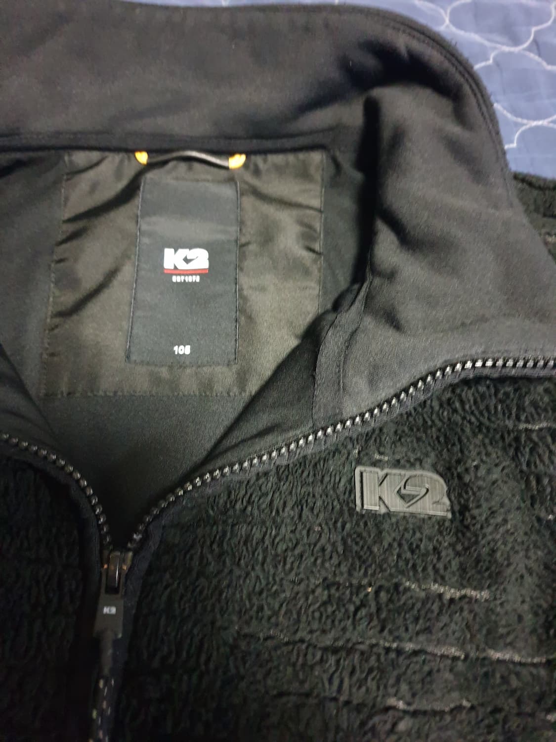 K2 고어텍스 알파인프로 플리스 집업자켓 블랙 (105) 상품이미지2