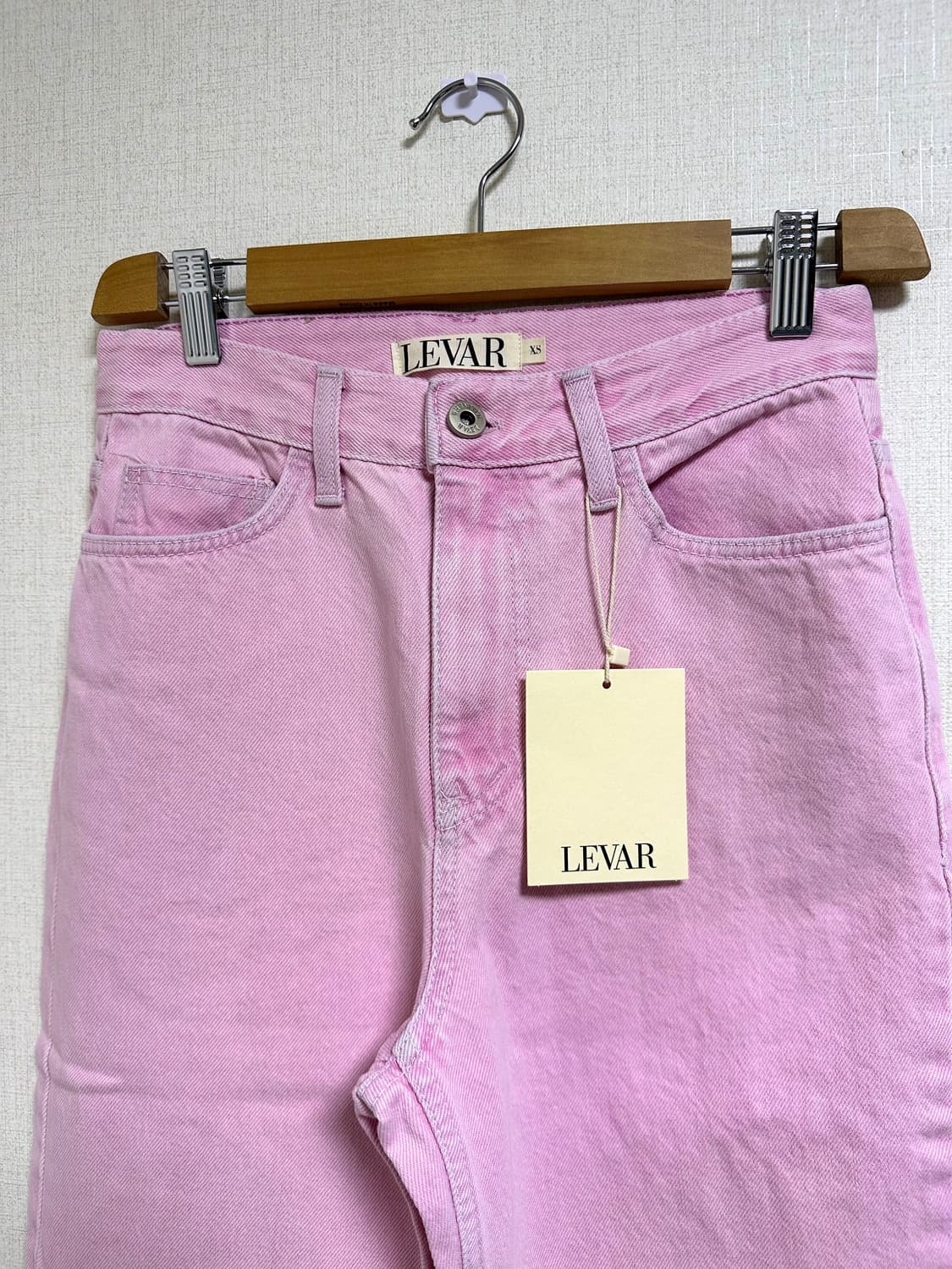 릴렉스 핏 데님 Fade Pink 상품이미지2