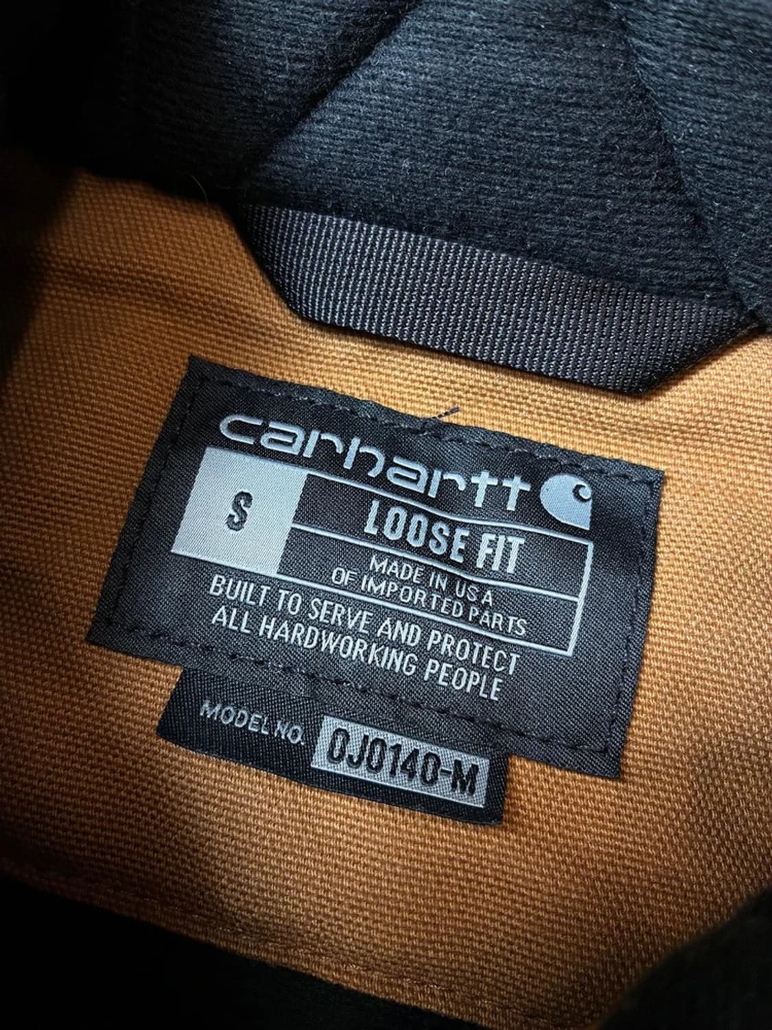 칼하트 J140 덕 액티브 후드 워크 자켓 PN8362 상품이미지6