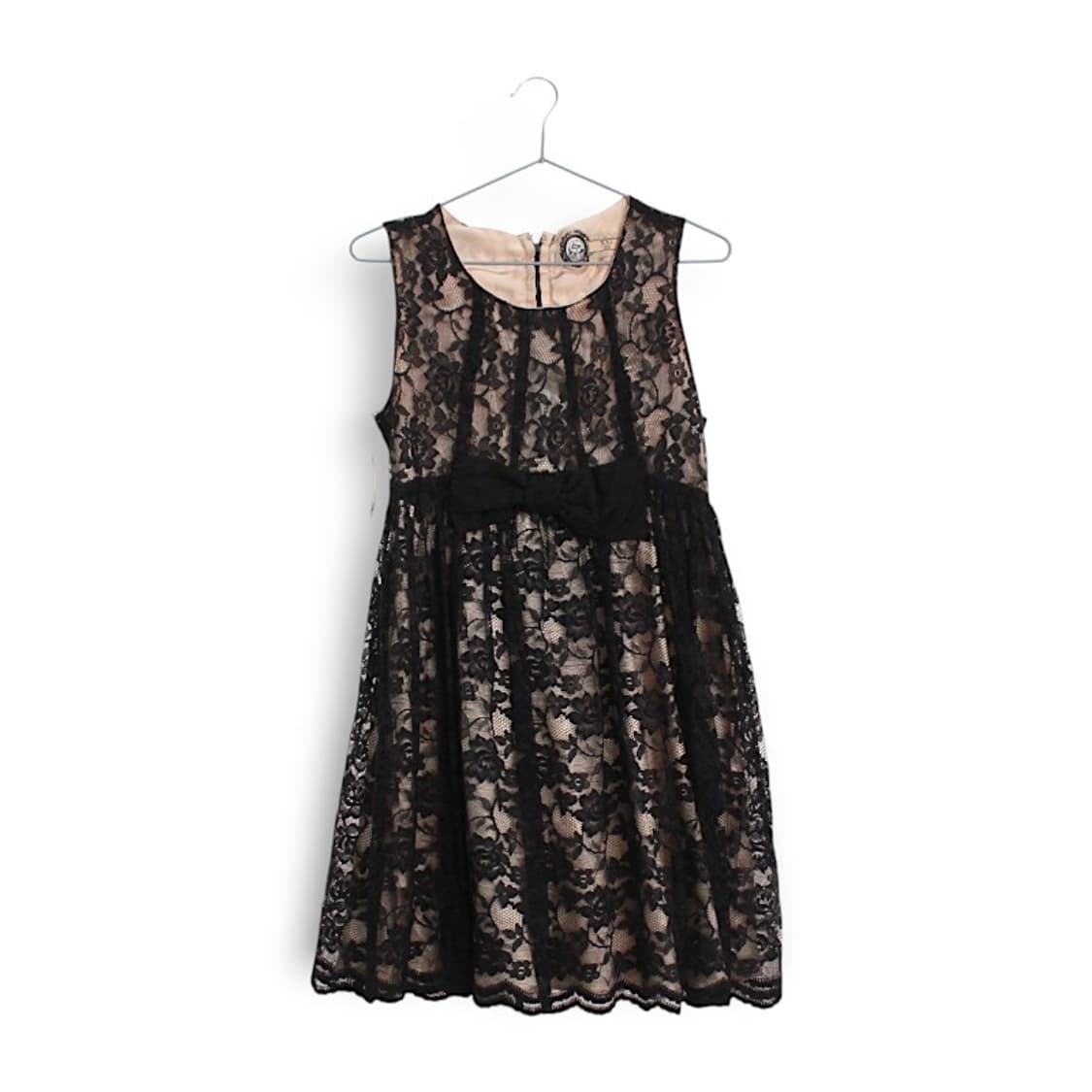 블랙 레이스 일본 빈티지 원피스 로리타 펑크 상품이미지1