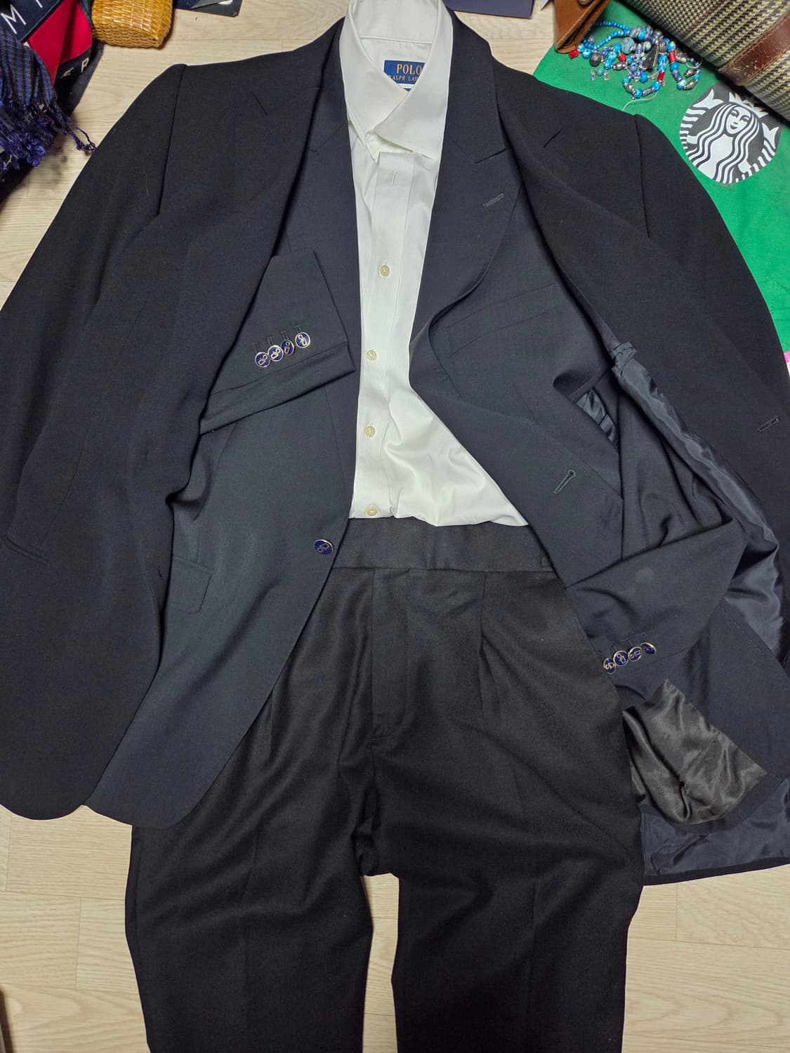 (made in Italy)ARMANI 아르마니 알마니  수트 코트 자켓 상품이미지4