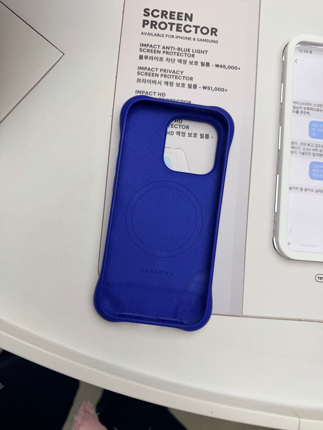 케이스티파이 리플 케이스 아이폰15프로 코발트 블루 상품이미지9